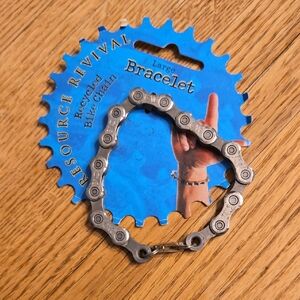 Resource Revival Recycled Bike Chain Bracelet